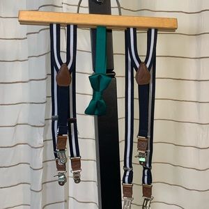 Set matching child suspenders
